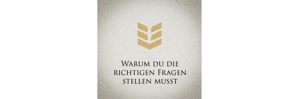 Warum du die richtigen Fragen stellen musst - Blog Warum du die richtigen Fragen stellen musst