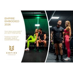 Kalender 2026 – Strength. Style. Sustainable Energy.